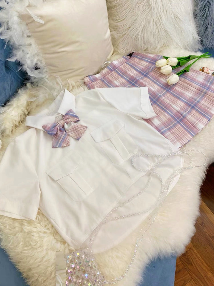 Sakura Dream JK Uniform Tie & Bow Ties-ntbhshop