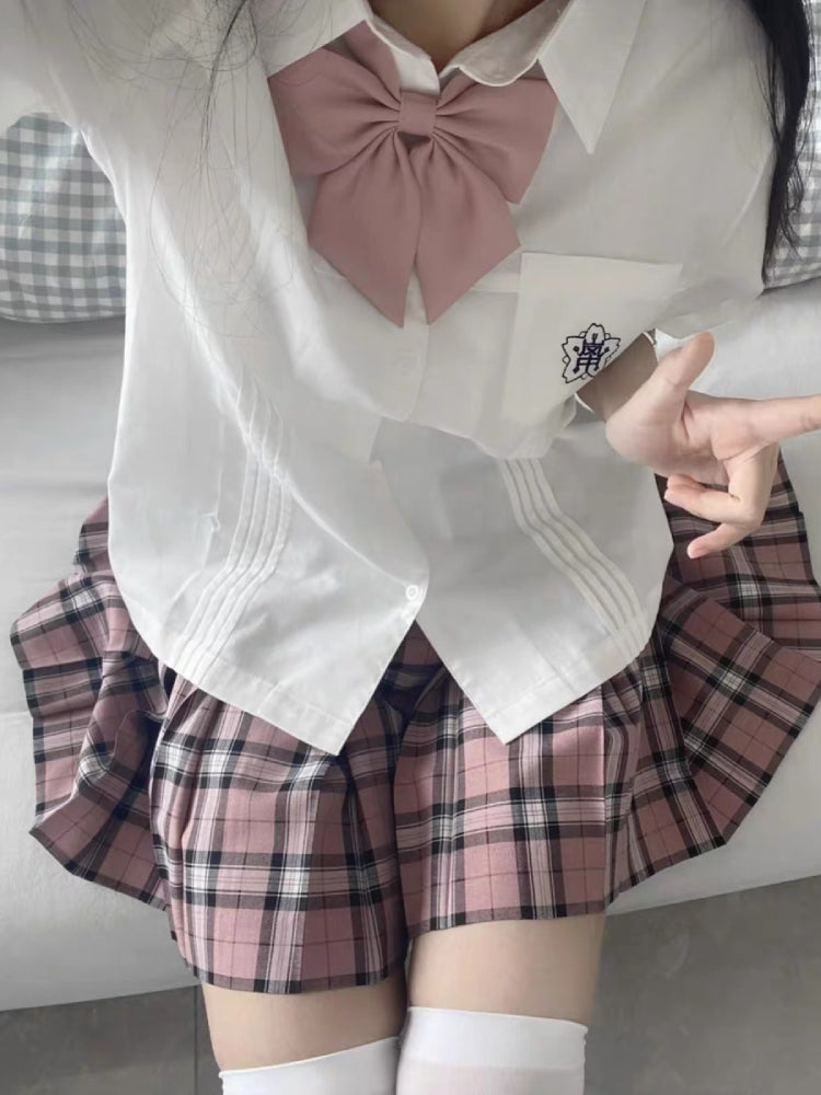 Sakura Dream JK Uniform Short Sleeve Shirts-ntbhshop