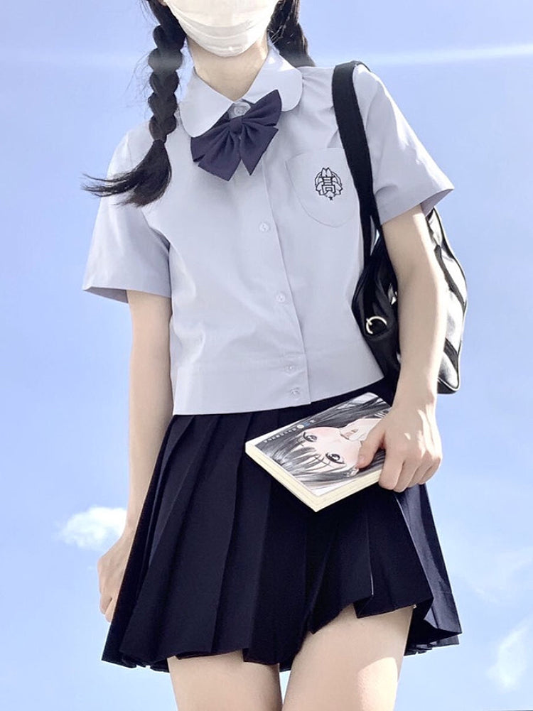 Sakura Dream JK Uniform Doll Collar Shirts-ntbhshop