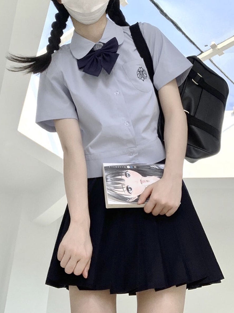 Sakura Dream JK Uniform Doll Collar Shirts-ntbhshop