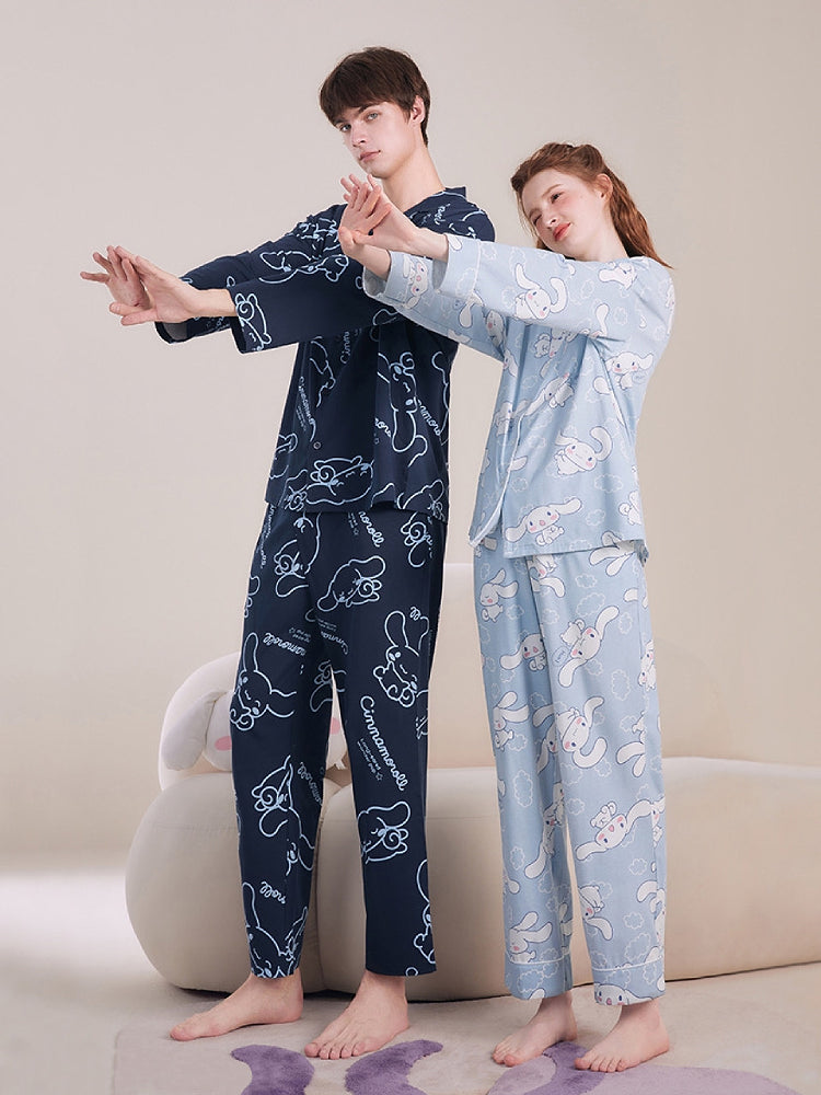 My Melody Kuromi Cinnamoroll Long Sleeve Pajama Sets-ntbhshop