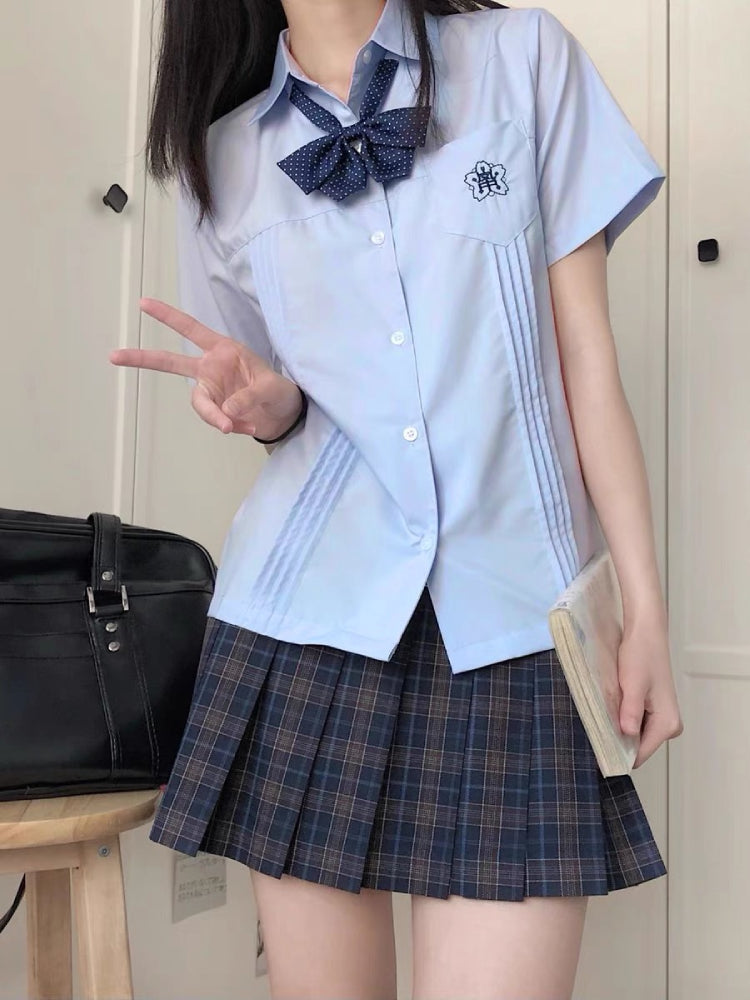 Sakura Dream JK Uniform Short Sleeve Shirts-ntbhshop