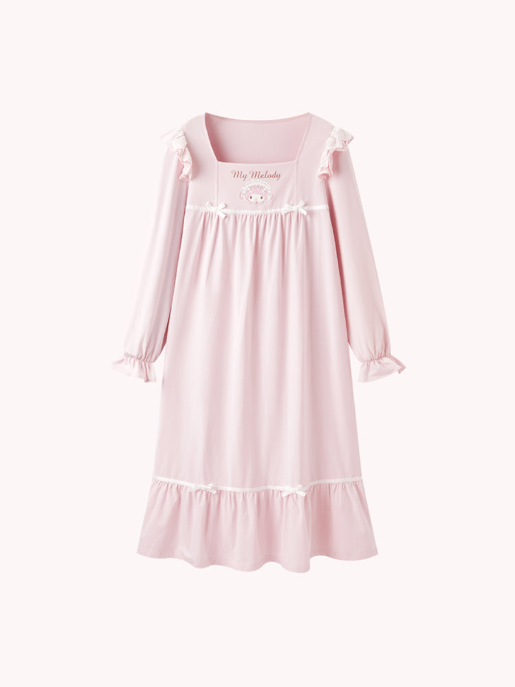 My Melody Long Sleeve Nightdress-ntbhshop