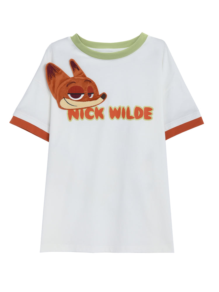 Judy & Nick Genderless Couple 3D Short Sleeve Tees-ntbhshop