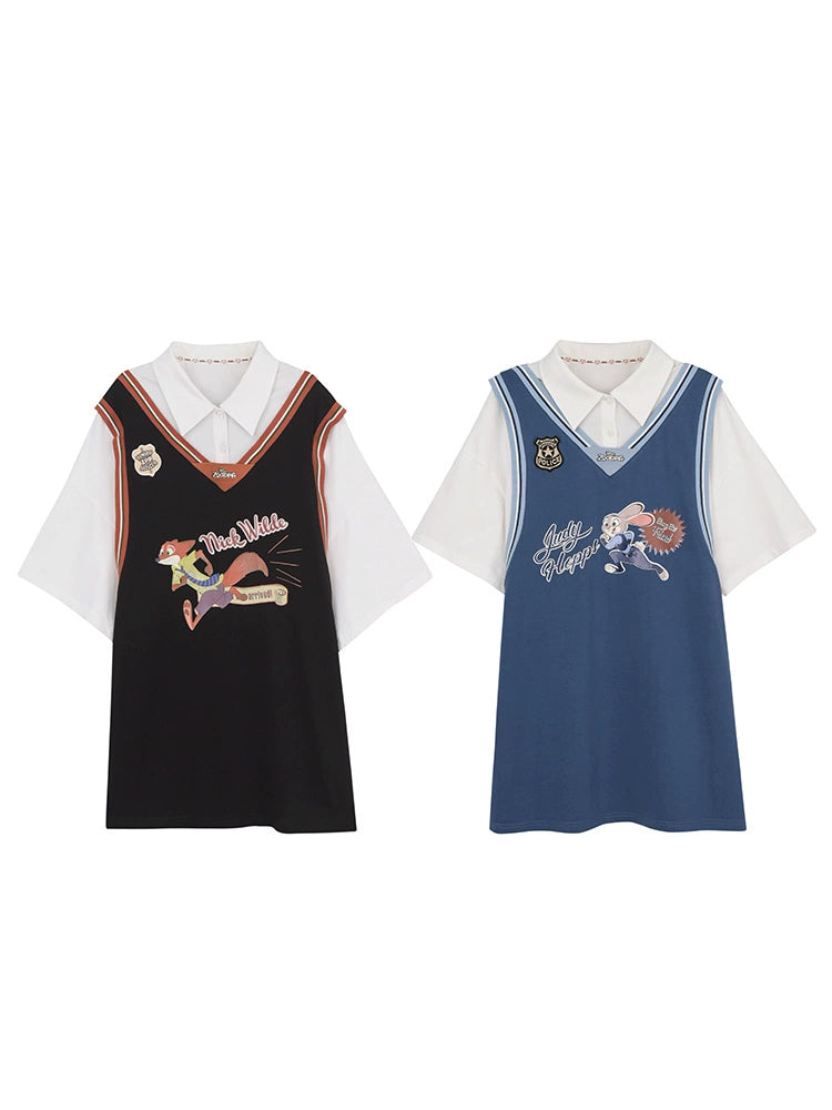 Judy & Nick Couple Jersey Tees-ntbhshop